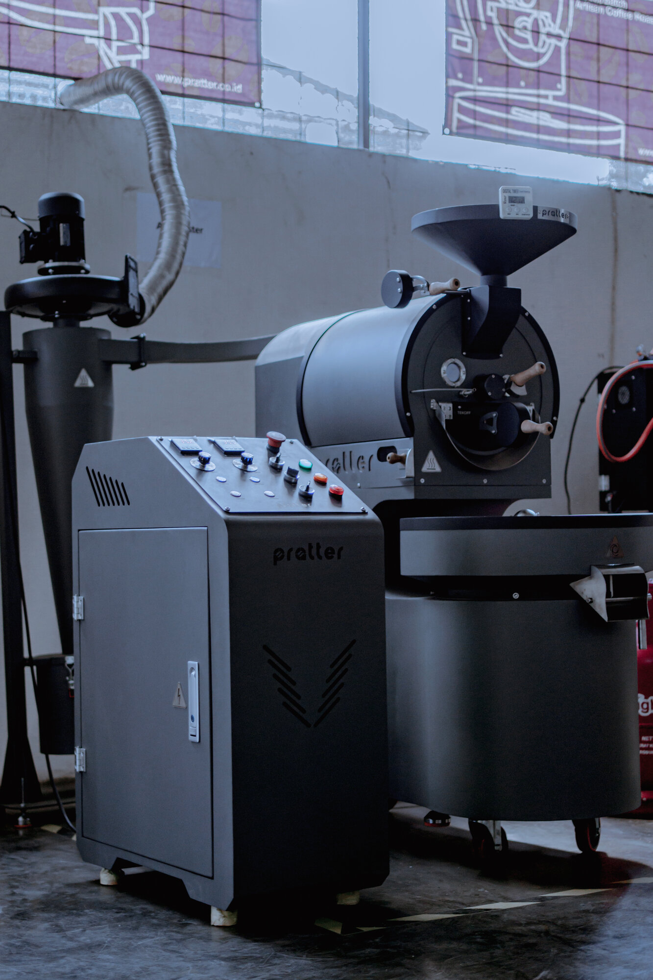 Professional Pratter coffee roasting equipment